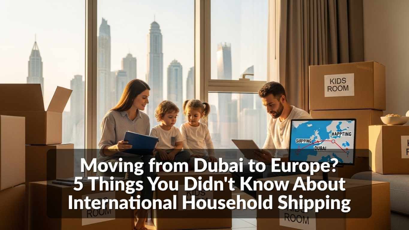 Moving from Dubai to Europe 5 Things You Didn't Know About International Household Shipping in 2026