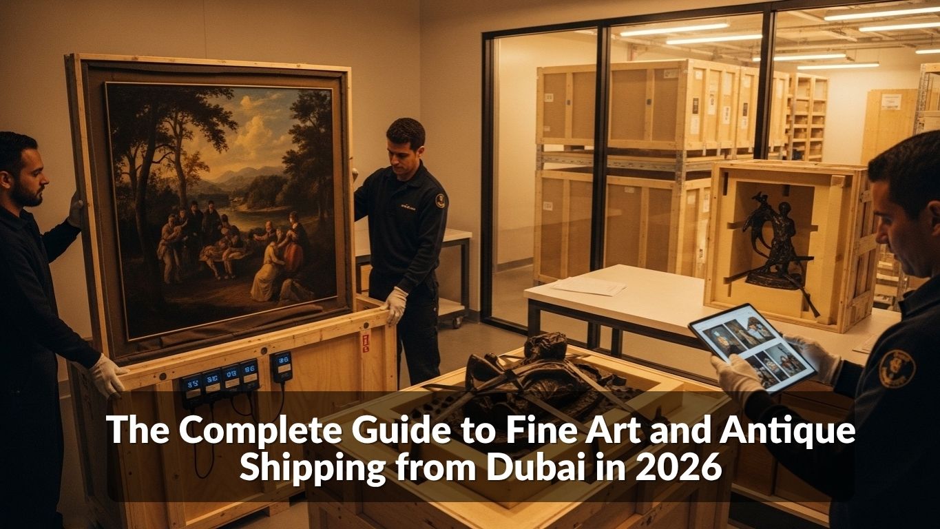 The Complete Guide to Fine Art and Antique Shipping from Dubai in 2026