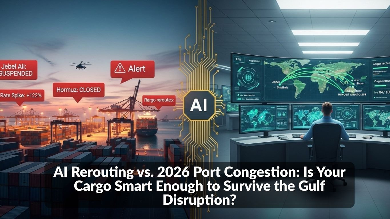 AI Rerouting vs. 2026 Port Congestion: Is Your Cargo Smart Enough to Survive the Gulf Disruption?